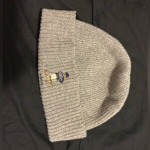 Polo Bear Ralph Lauren beanie Grey